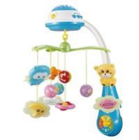 Baby Mix kolotoč nad postieľku so svetelným projektorom